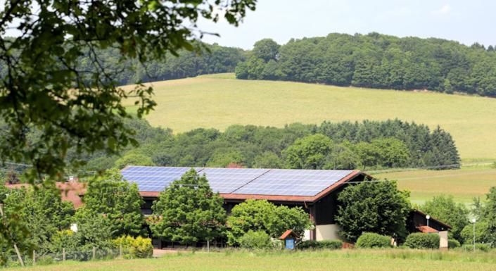 Keltensteinhalle in Weinheim-Oberflockenbach