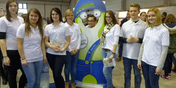 Zweiburgen Talente bei der WHAT Stadthalle Weinheim