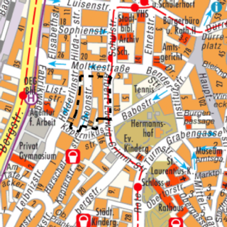 Geltungsbereich Erhaltungssatzung Stadterweiterung der 1920er und 30er-Jahre